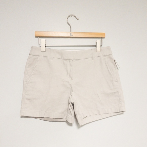 J.Crew Shorts 5” Classic Grey Chino Shorts - Picture 4 of 7